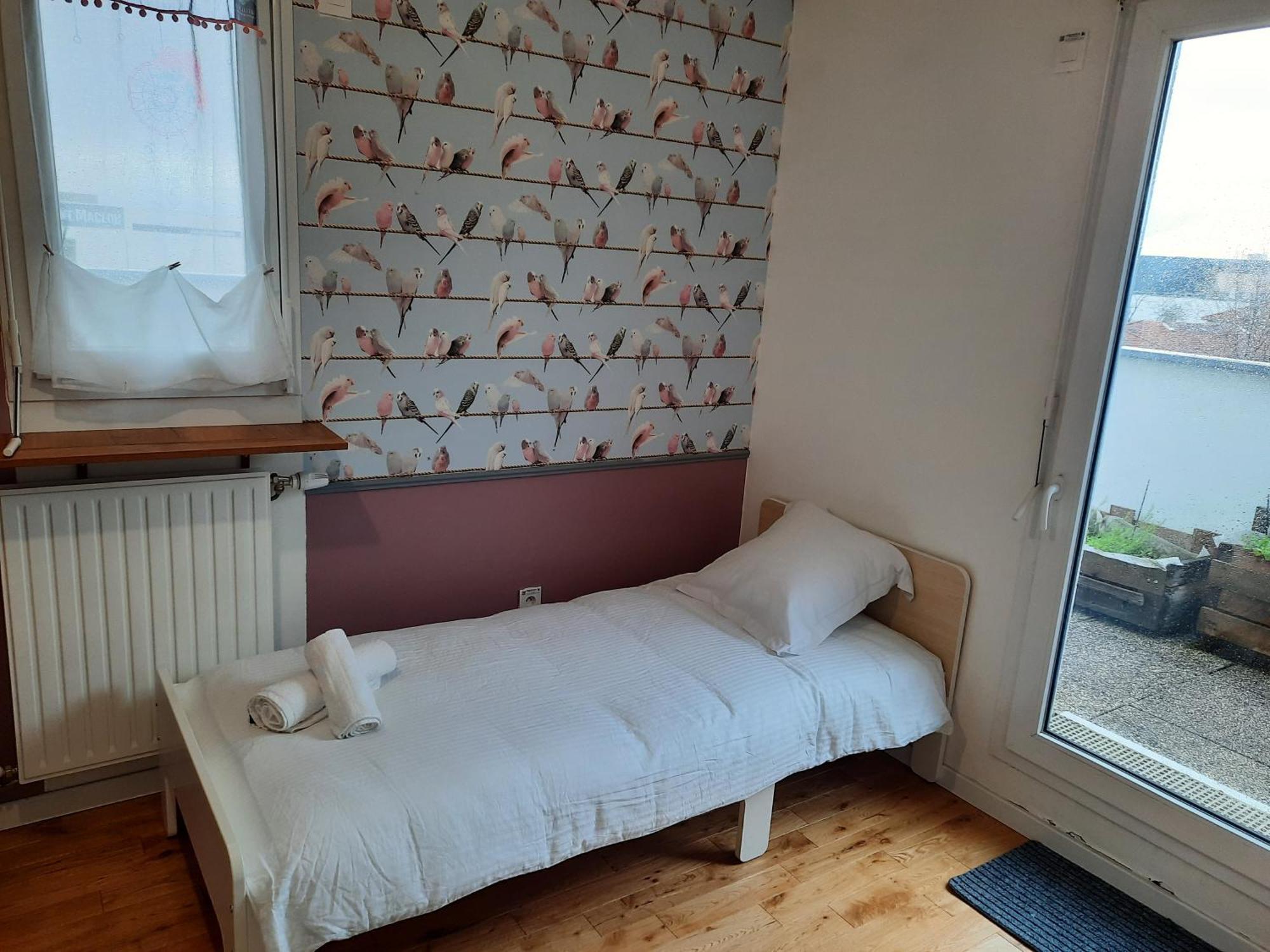 Magnifique Appartement Avec Terrasse Et Parking, 8 Personnes 낭테르 외부 사진
